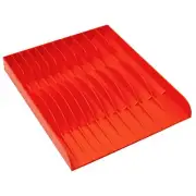 PLIERS ORGANIZER (RED) | Space Saving 11-Tool Tray for Tool Box Drawer |