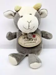 RARE Collectible Russ Berrie Simply Natural Eco-Friendly 7" Goat Plush 35906 NWT
