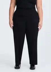 [Taking Shape] Taking Shape Snug Relaxed Pull On Pant Size 20 in Black - Plus Size Women's Clothing Black