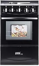 Electric Oven, Multifunctional Household Fully Automatic Rotation Stainless Bake Toaster Electric Oven, Built In Oven 52L, Steam Oven, 360°Rotary Baking