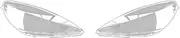 Car Headlight Lens Cover for Peugeot 307 2003 2004 2005 2006 2007 1 Pair Car Front Headlight Cover Headlight Lens Shell