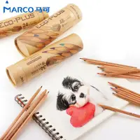 在飛比找蝦皮購物優惠-馬可 MARCO 6100 原木油性彩色鉛筆 油性色鉛筆 油