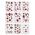 Halloween Makeup Kit Creative Temporary Makeup Decal Halloween Funny Face