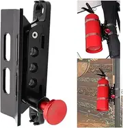 AUFER Vehicle Universal Roll Bar Bottle/Fire Extinguisher Holder Mount,Adjustable, Aluminum