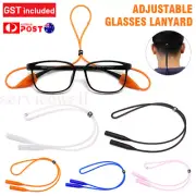 1/2xSilicone Glasses Lanyard Eyeglasses Holder Neck Cord Strap Rope Sport String