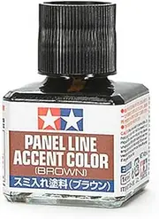 Tamiya Panel Line Accent Color Brown