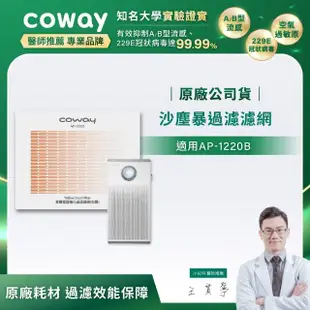 【Coway】沙塵暴過濾濾網(適用AP-1220B)