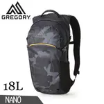 【GREGORY 美國 18L NANO多功能登山背包《黑林地迷彩》】111498/雙肩背包/後背包/電腦包/旅行/自行車