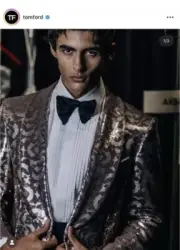 Tom Ford Leopard Print Jacket Blazer Liliac -BNWT-RRP$8,900 AUD
