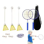 Badminton Training Tool - Draining Kit - Adjustable Rebound Elastic Funny | Badminton Accessories - Training Tools Portable to Improve Speed Agility