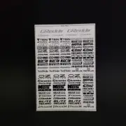 Decal for Hotwheels Sponsor Universal 1:64
