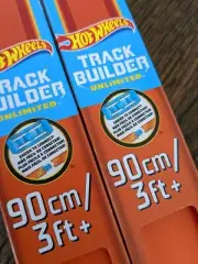 Two Boxes Of Hot Wheels 90cm Track Builder Unlimited New 8trscks And 8...