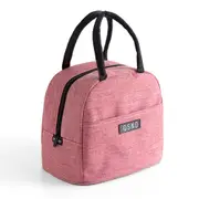 2Pcs High-Capacity Waterproof Lunch Box Bag For Women Kids Men Cooler Tote Canvas Bag Insulation Package Portable