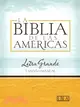 Santa Biblia: La Biblia De Las Americas. Lbla Biblia Letra Grande Tamano Manual/ Lbla Hand Size Giant Print Bible, Red