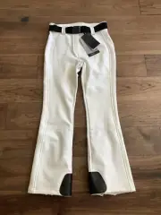 HEAD Jet Pants Ski Snowboard Ivory Black Womens S/M NWT