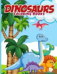 在飛比找博客來優惠-Dinosaurs Coloring Books: Real