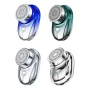 Compact Men's Shaver Rechargeable Mini Razor for Facial Hair Trimming and
