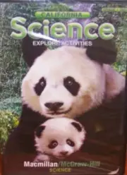 California Science Explore Activities New and Sealed Grade 1 DVD McGraw Hill