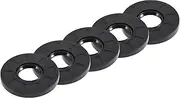 X AUTOHAUX Universal Oil Seal TC Double Lip W Steel Spring Seal Ring Rotary Shaft Seal 25x62x7mm High Pressure NBR Rubber Black 5pcs