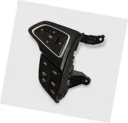 Vuzmode Car Cruise Control Button, for Focus, MK3, for Ecosport, for Kuga Multi-function Steering Wheel Car Cruise Control Switch Automatic Speed Limit Button With Wire Steering Wheel Control Switch B