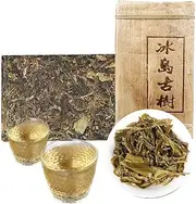 Puerh Raw Tea Brick Golden Leaf Bingdao Ancient Tree Candy Sweet Tea Yunnan 500g
