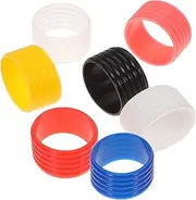 7Pcs Tennis Racket Grip Rings Overgrips for Tennis Badminton Squash and More Durable and Wear Resistant Grip Bands