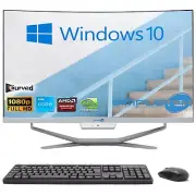 All IN One I3 6° Gen 24 " Curved Win 10 RAM 16gb SSD 480gb PC Fixed Editing