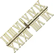 ifundom Electroplated Clock Numerals Roman Numerals for Wall Clocks Floor Clocks and DIY Clock Accessories