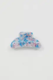 Blue Plastic Claw Clip