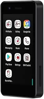 Unlocked 4G Mini Smartphone 2GB +16GB Small Cell Phones, 3.0'' Quad Core/Dual SIM Mobile Phone(Black)