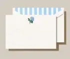 Crane & Co. Blue Hydrangea Card