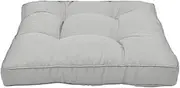 Garden Wicker Cushion Back and Seat, Indoor/Outdoor Patio Chair Cushion Wicker Loveseat Cushion Soft Tufted Pillow Garden Home Office Chair Padded (E)