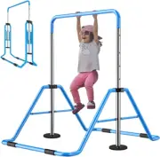 Gymnastics Bars Kids Kip Training Bars for Home, Folding Horizontal Bars with Ad