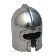 Barbuta Armor Helmet Medieval Knight Costume Armor Crusader Helm
