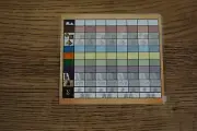 Laminated Re-useable 7 Wonders Board Game Score Sheet - For all expansions