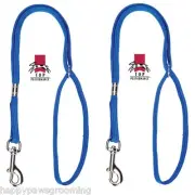2-24"PET Grooming Table Arm Bath DELUXE NYLON BRAIDED RESTRAINT Noose BLUE LOOP