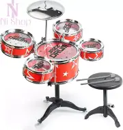 Rock Jazz Drum Set For Kids Mini Drum Set Music Enlightenment Educational & Toys