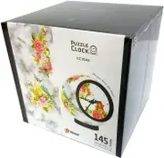 Puzzle Clock Fragrant Flowers -- Pintoo