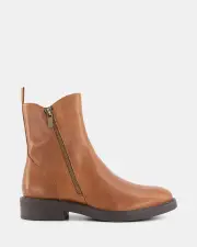 Shelly Shen Bennett /Dk Brandy Womens Boots 10