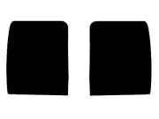 Rvinyl Tail Light Tint Covers Fits Jeep Liberty 2008-2012