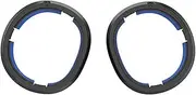 Generic VR Magnetic Frame Glasses Lens Insert Compatible for Meta Quest 3 Accessories,Anti-Scratch Glasses Frame Lens Protector for Quest 3 (Black-Blue)
