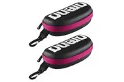 2PK Arena Case Pouch Protection Holder f Swimming Training Swim Goggle Black PK