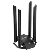 2.4GHz/5GHz Dual Band CF-966AX 1800Mbps USB3.0 WiFi Dongle WiFi 6 USB Wireless WiFi Adapter