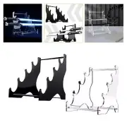 Lightsaber Display Rack Four Layer Sword Stand for Shelf Show Gaming Room