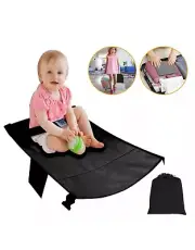 Airplane Bed Baby Pedals Bed Portable Travel Foot Rest Hammock Kid Seat ( BLUE )