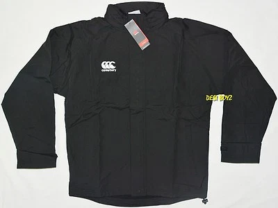 BNWT - Canterbury Kids Training Jacket with Hoodie Black - Size: 12 Years