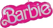 Anagram Licensed Foil SuperShape Barbie (81cm x 30cm) Foil Balloon