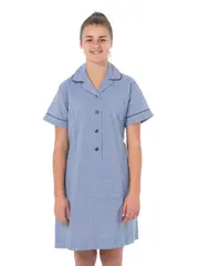 Blue Striped Dress - Snr Yrs 11-12