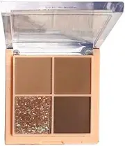 4Color Eyeshadow Tray Daily Makeup Shimmer Matte Lasting Pearl Earth Eyeshadow Shimmer Makeup Lasting Fine Nightclub J2S8 Color