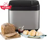 Premium Automatic Bread Maker SD-YR2550SST Yeast Fruit Nut Dispenser 31 Program